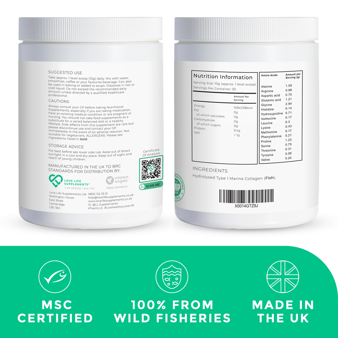 Wild-Caught Marine Collagen