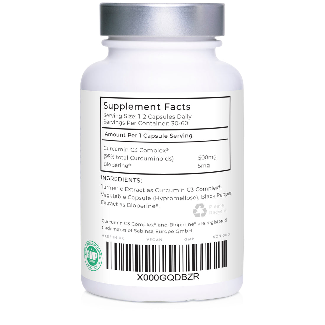 Curcumin 95 + Bioperine®