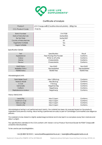 Creatine Monohydrate (Creapure®)