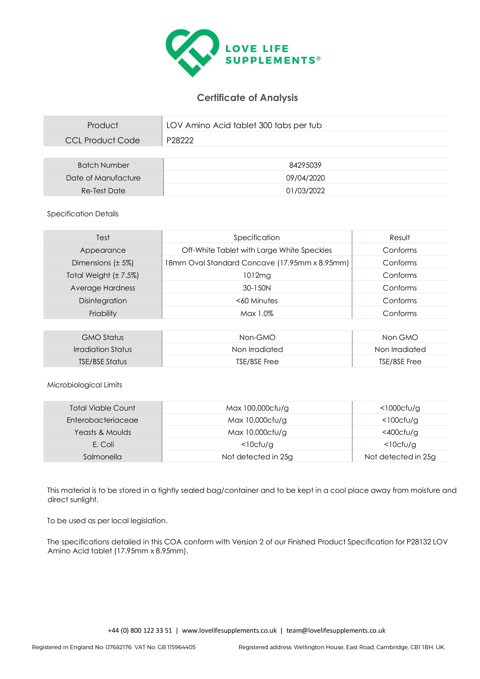 Optimised Essential Amino Acids (EAAs) Bundle