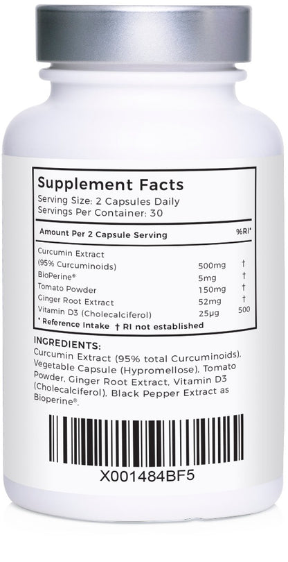 turmeric curcumin 95 advanced capsules