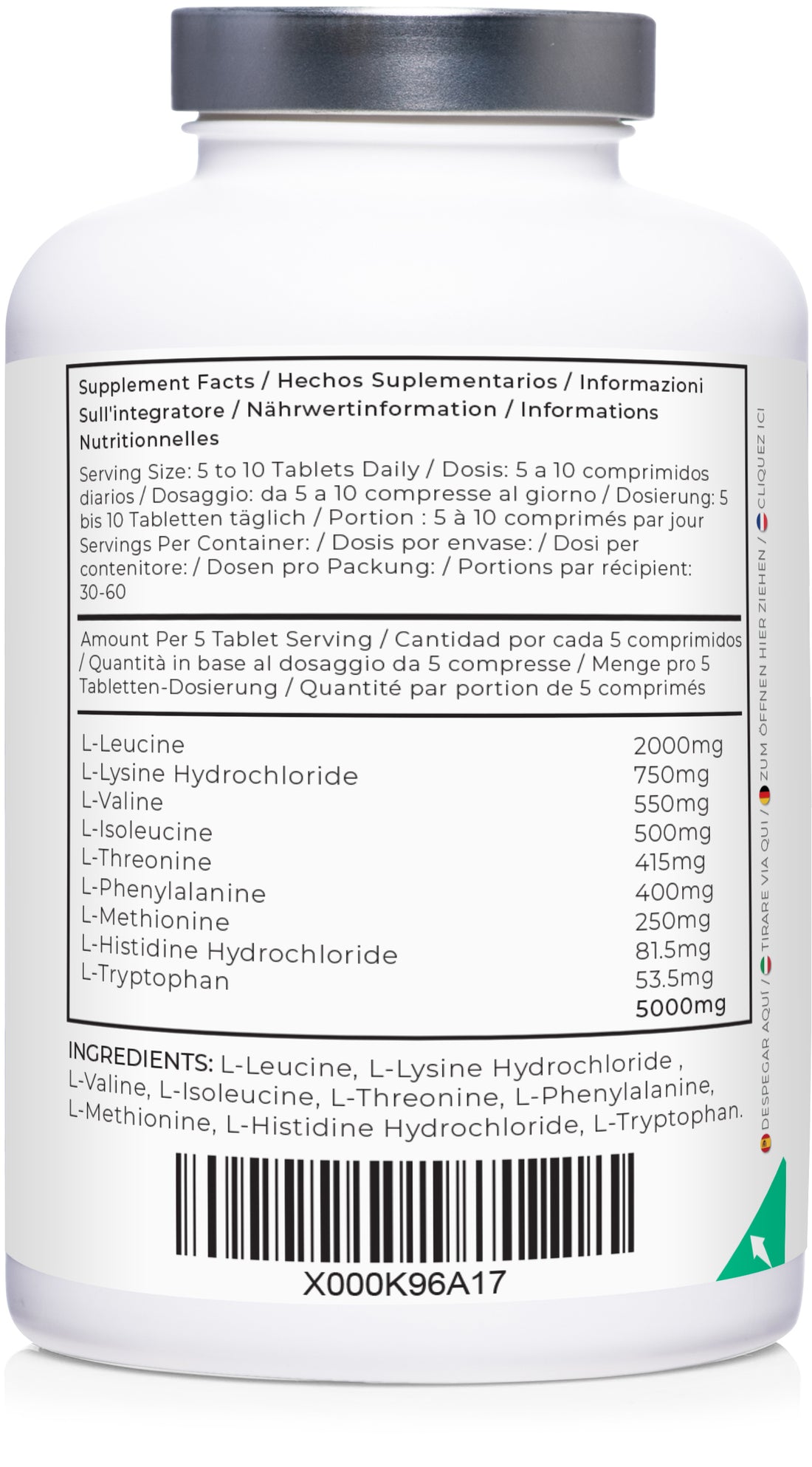 Essential Amino Acids (EAAs)